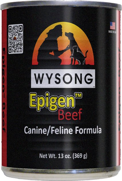 Wysong Epigen Beef Formula Grain-Free Canned  Dog, Cat & Ferret Food, 13-oz, case of 12