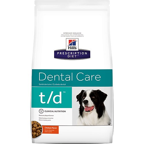 Hill's Prescription Diet t/d Dental Care Chicken Flavor Dry Dog Food