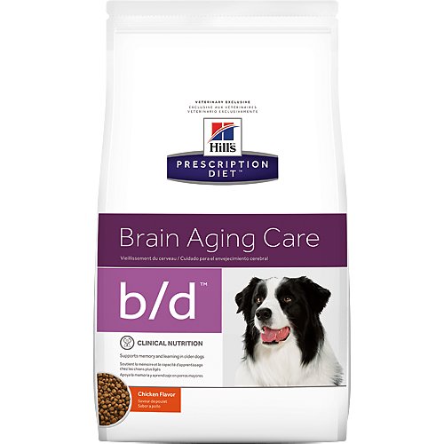 Hill's Prescription Diet b/d Brain Aging Care Chicken Flavor Dry Dog Food, 17.6-lb bag