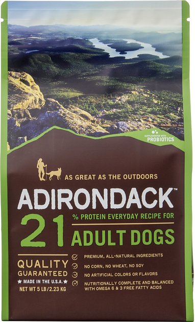 Adirondack 21% Adult Everyday Recipe Dry Dog Food