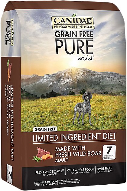 CANIDAE Grain-Free PURE Wild with Wild Boar Dry Dog Food