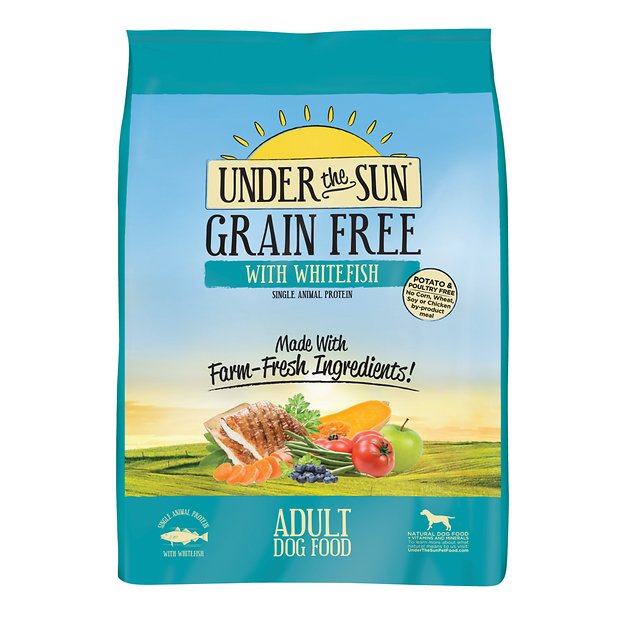 Under the Sun Grain-Free Adult Whitefish Recipe Dry Dog Food