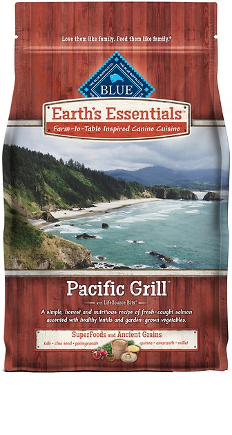 Blue Buffalo Earth's Essentials Pacific Grill Salmon & Lentil Ancient Grains Recipe Dry Dog Food