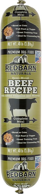 Redbarn Naturals Beef Recipe Dog Food Roll