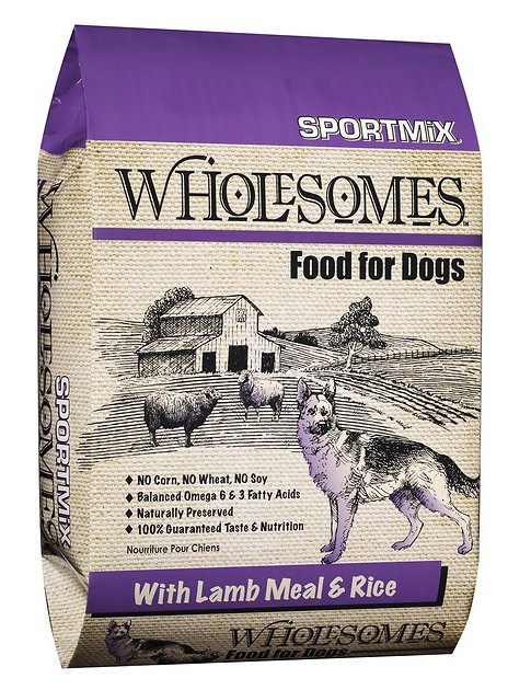 SPORTMiX Wholesomes with Lamb Meal & Rice Formula Dry Dog Food, 40-lb bag